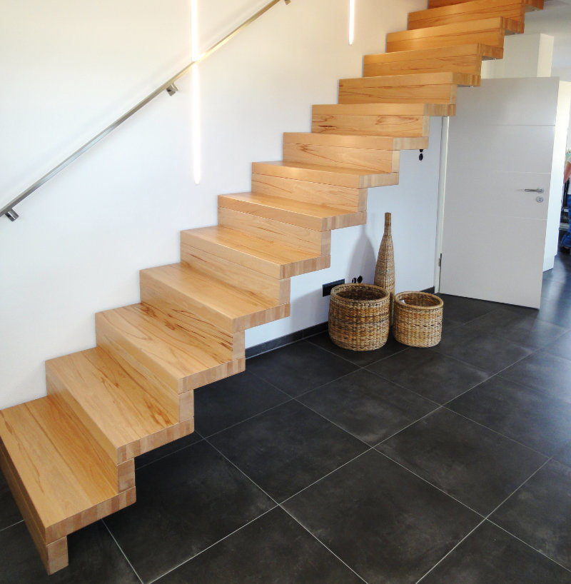 Die Faltwerktreppe | Exklusives Design durch Faltwerkoptik